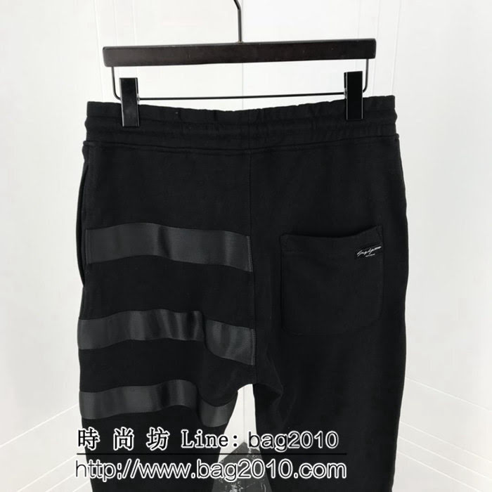 Y-3山本耀司 19FW早春秋冬 立體裁剪 新款男衛褲 ydi2629